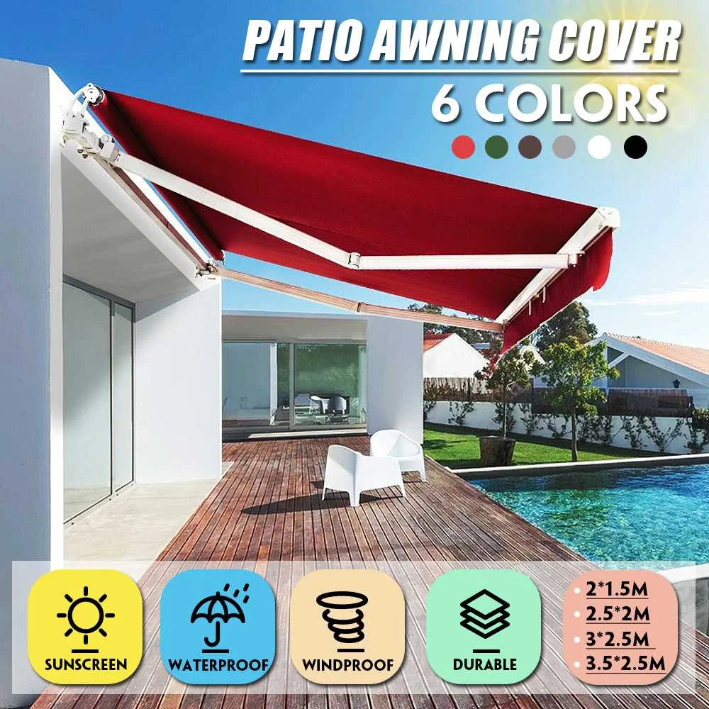 

2.5X2M Waterproof Sunproof Mesh Net Sun Shade Sail UV Protection Sun Shelter Awning Sunshade Nets Yard Garden Hiking