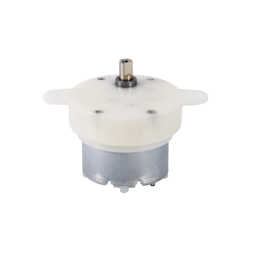 

High Torque 12v DC Motor Slow Speed Electric Motor/Gearbox 3RPM 4mm Shaft Diameter Micro Motor Gearbox Slow Down Mute Mini Motor