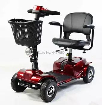 

2019 Fashion Cheap four-wheeled electric wheelchair scooter for the elderly