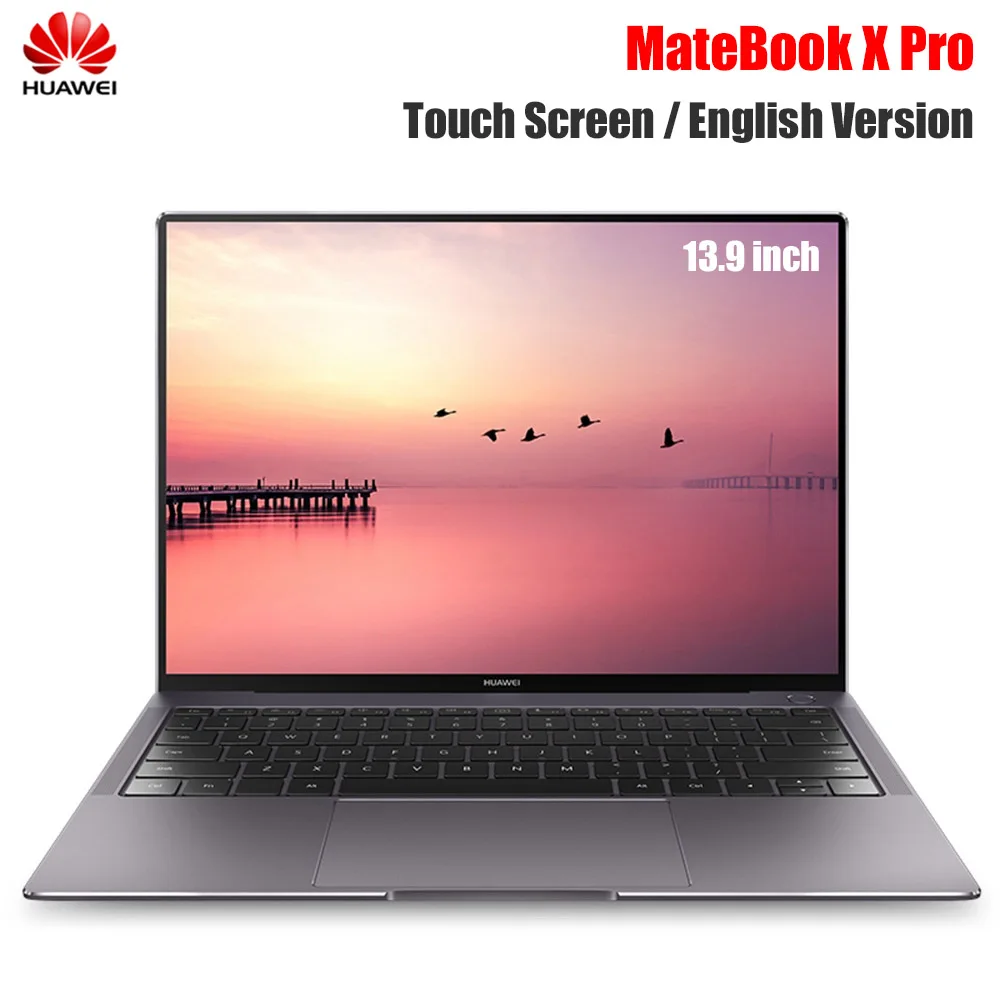 HUAWEI MateBook X Pro ноутбук 13,9 ''Intel Core i7-8850U 16 ГБ 512 ГБ NVIDIA Geforce MX150 ультра тонкий сенсорный экран Ноутбуки