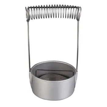 

Stainless Steel Paint Brush Washer Cleaner with Screen and Holder Spring