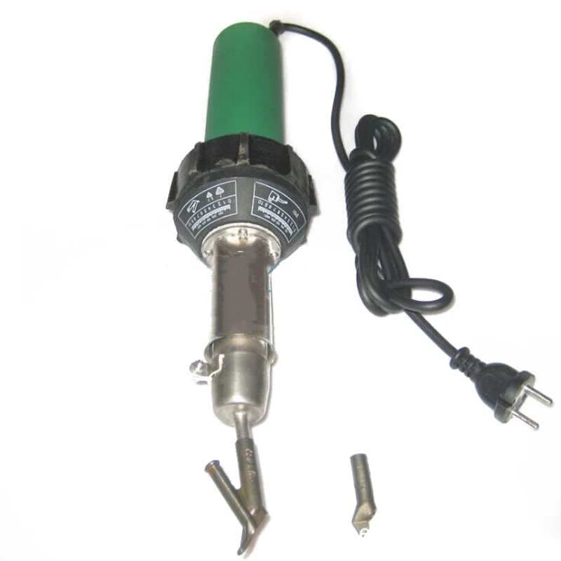 

Mayitr 220V 1500W Hot Air Torch Plastic Welder Heat Gun + 4pcs Nozzles + Roller Welding Tool Kit For Soldering Rework