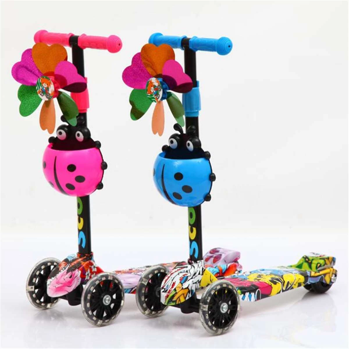 children's 4 wheel scooters