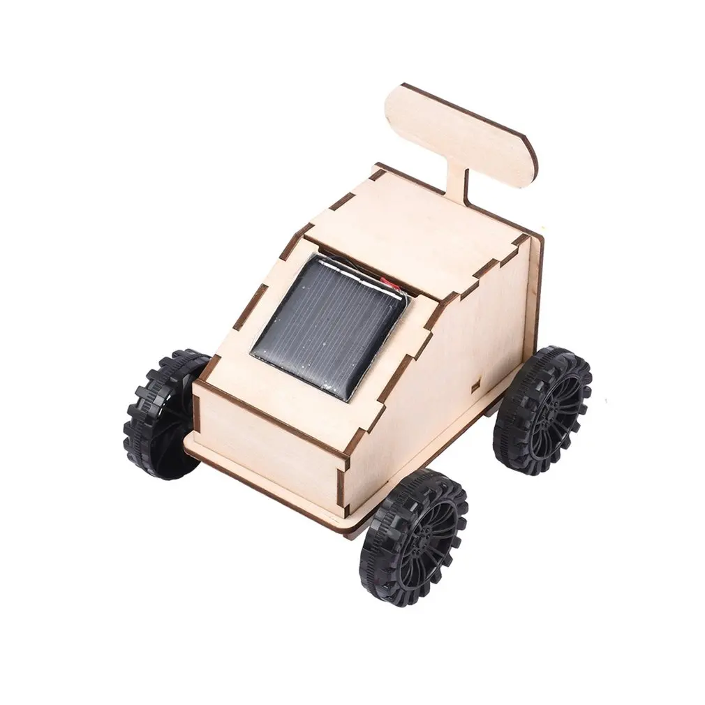 Diy небольшой изобретатель научный эксперимент-Солнечная Ровер технология мелкого производства автомобиля