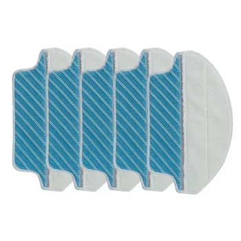 

5 Pack Robot Vacuum Cleaner Parts Mopping Cleaning Mop Rag For Ecovacs Deebot DT85 / DT83 / DM81 / DM85 / DM86 Mopping Cloth
