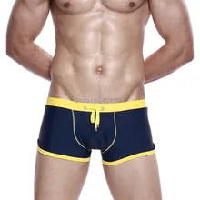 Мужские плавки спортивные мужские боксеры однотонные горячие летние купальные костюмы мужские пляжные удобные шорты Красочные плавки боксеры