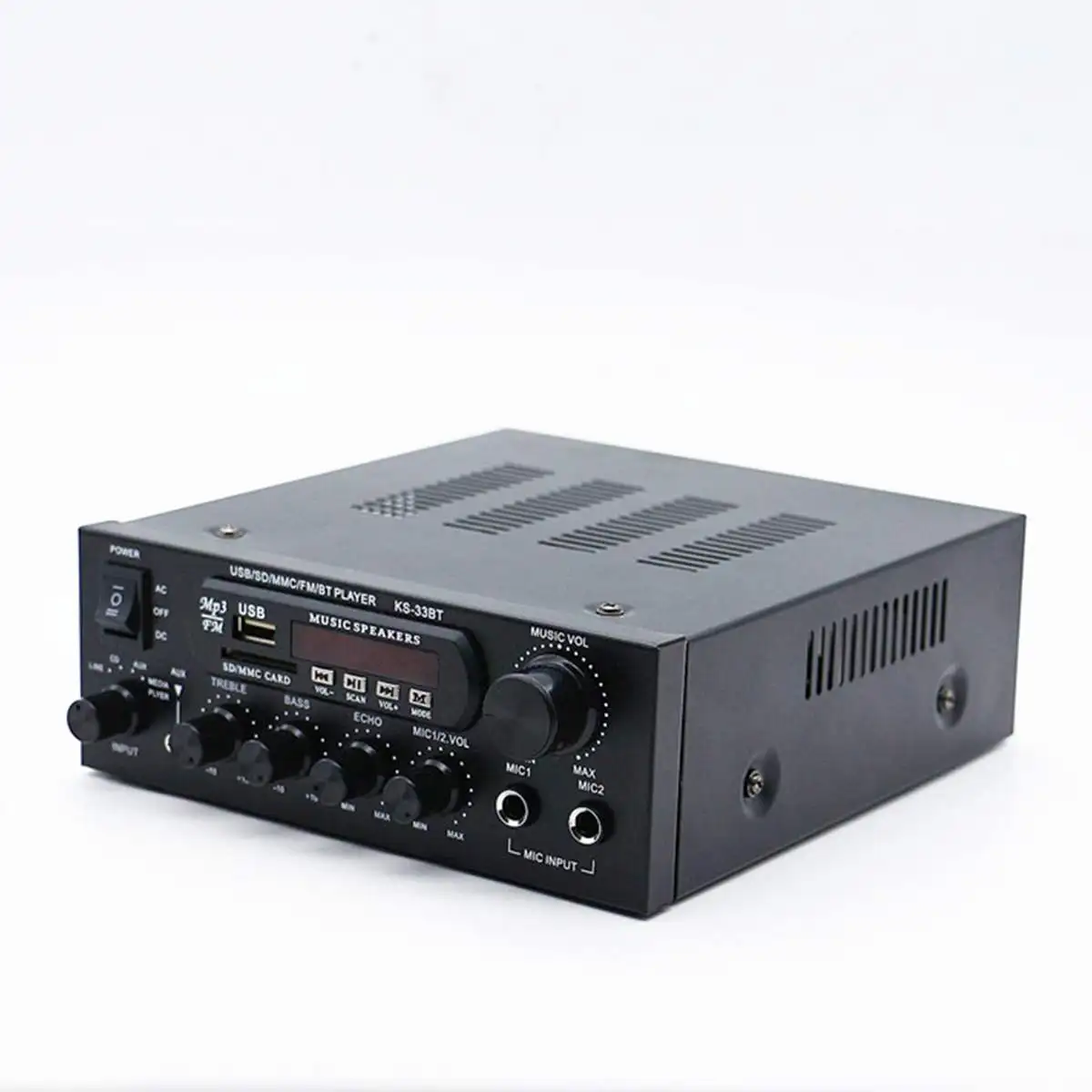 AMPLIFICADOR DE POTENCIA DE Audio Hifi bajo de 1000W amplificador de cine en casa para altavoces Subwoofer