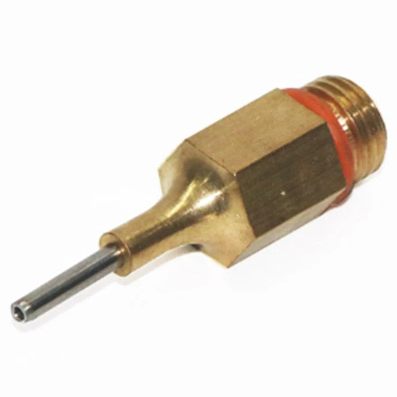 Small Apture Diameter 1Mm 1.3Mm Nozzle Hot Melt Glue Copper Nozzle,1X36Mm 1.3X42Mm
