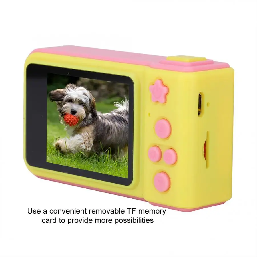 

Mini Camera Portable 2.0in Color Display Digital Cartoon Kid Children Camera Toy smart camera for stusent Gift