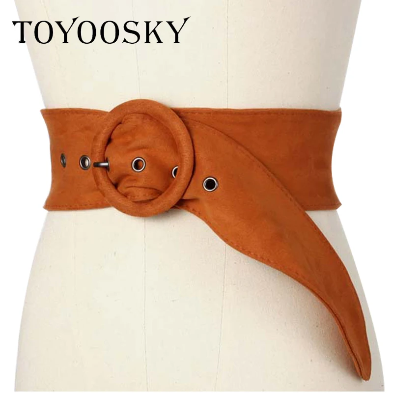 

2018 New Fashion Warm-faced Women Waist with Simple Solid Strap Dress Shirt Decorated Wide Belt for Woman Luxury Female Belt
