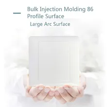 Air 86 Type Thickening Home Improvement Switch Socket Cassette Baffle White Cover Plate Blank Panel Fill In The Blanks Plate