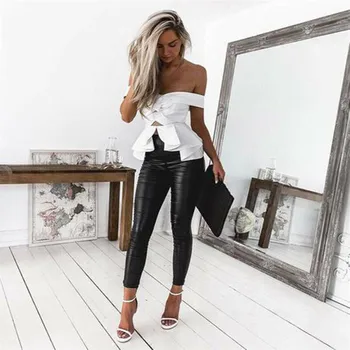 

2019 New Women Leopard Print Leggings Spring and Summer High Elasticity Pant Leggings High Waist Soft Woman Girls Pants Leggings