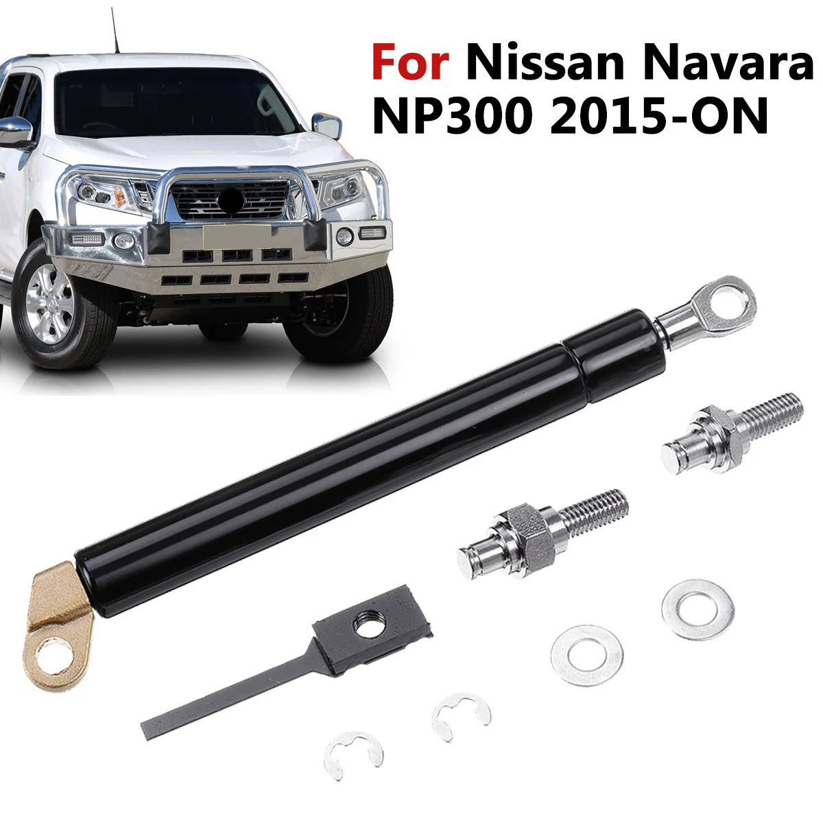 

1/2 Pcs Rear Trunk Gas Strut Liftgate Tailgate Easy Slow Down For Nissan Navara NP300 2015-2019