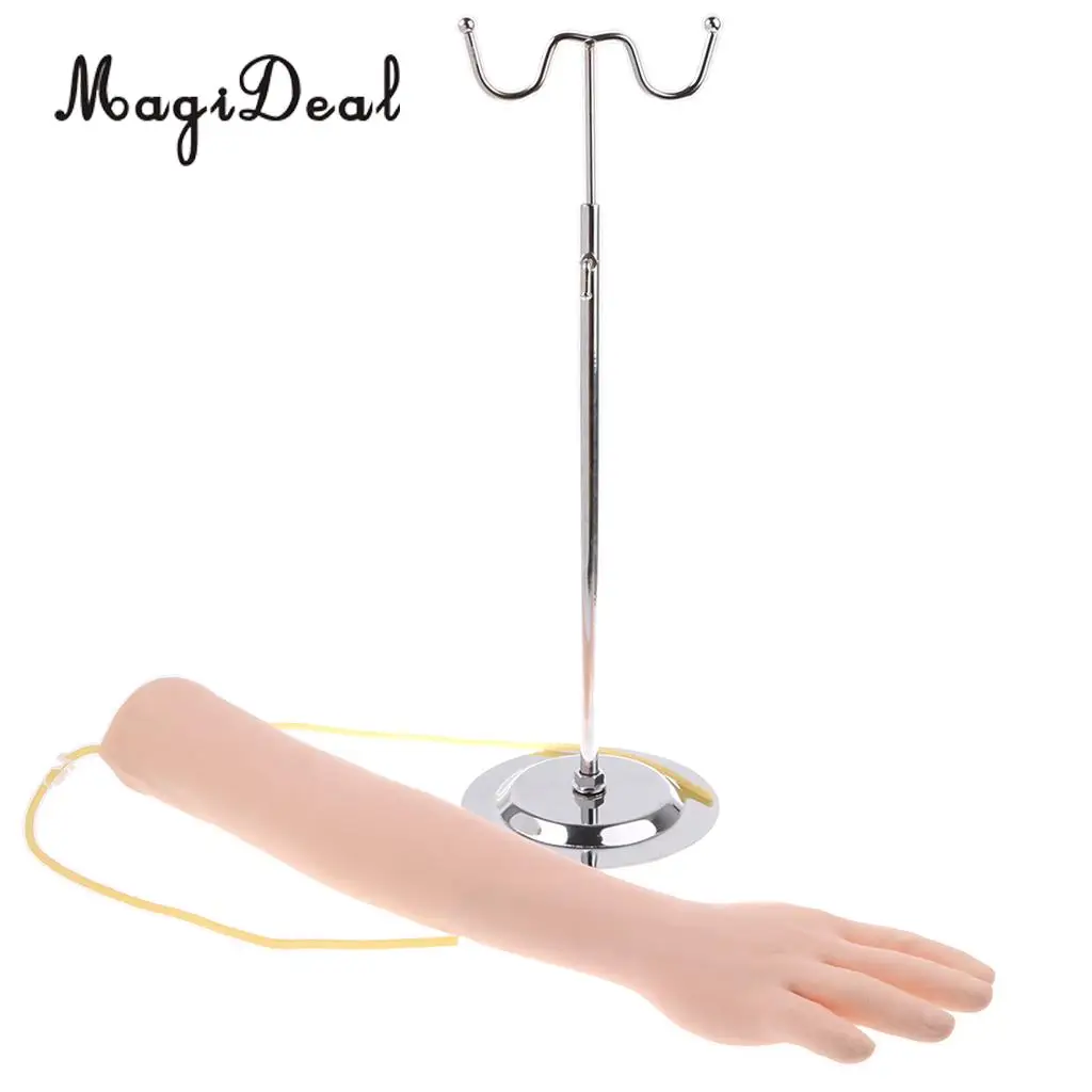 

Advanced Human Venipuncture Injection Arm Model Puncture Practice Tool for School Medical Teaching Lab Supplies