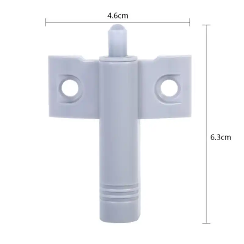 Abs 10pcs Door Damper Butter Soft Quiet Close Kitchen Cabinet Door