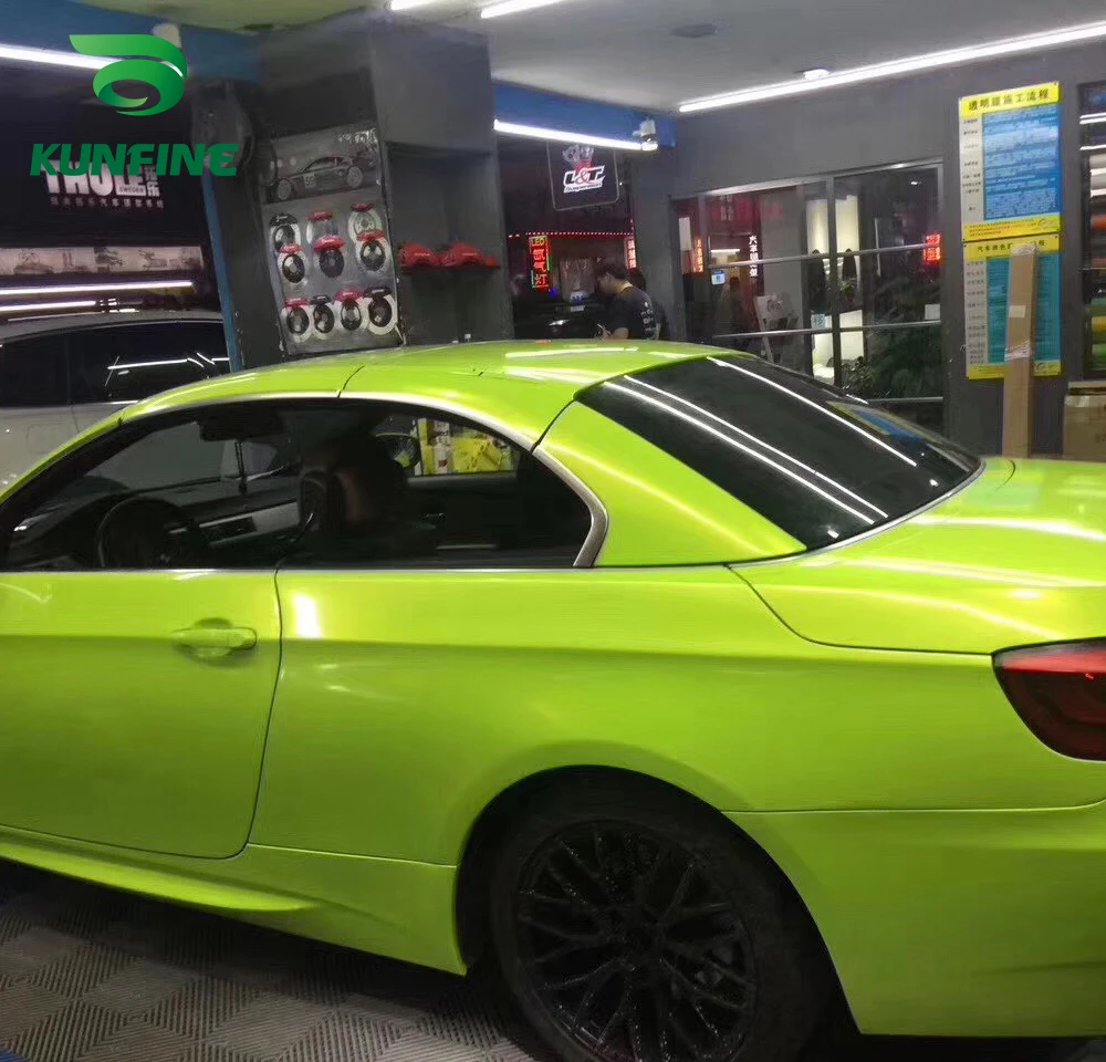 Автомобильный Стайлинг Wrap Dream gold Sprout green Автомобильная виниловая пленка стикер