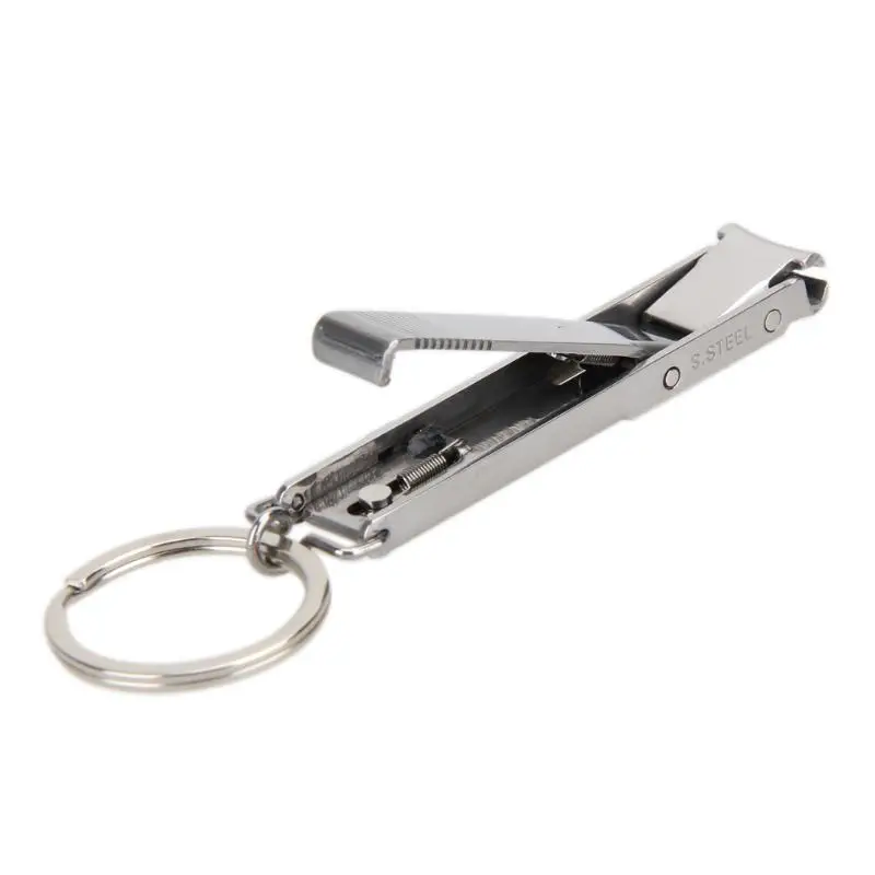 

Multifunction EDC Keychain Tool Foldable Stainless Hand Toe Nail Clippers Cutter Portable Outdoor Camping Hiking Travel Tools