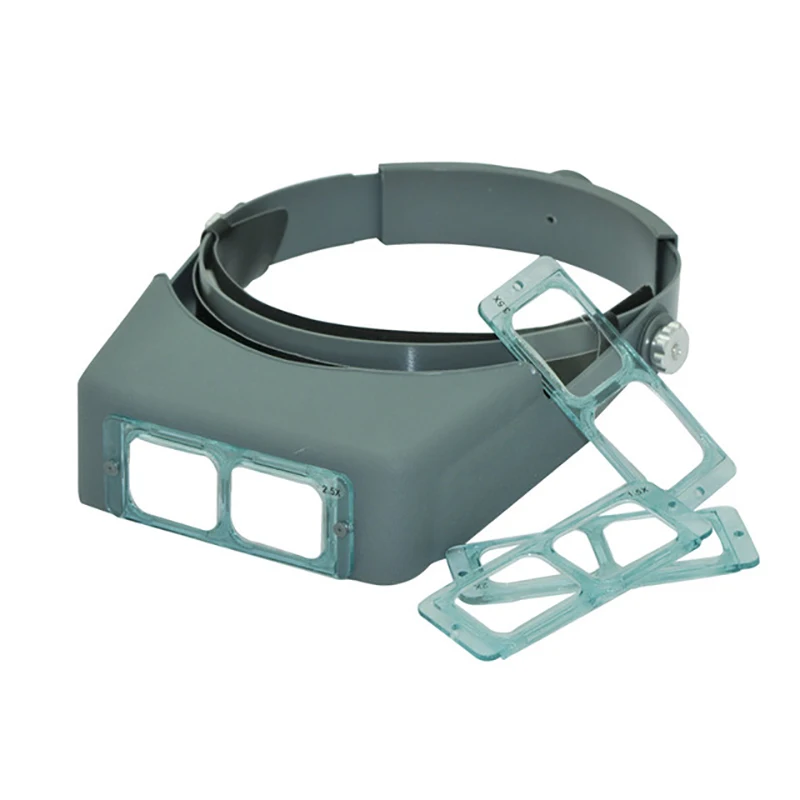 

Head-Mounted Magnifying Glass Magnifying Glass Eye Magnifying Glass Headphone Head With Magnifying Glass Jewelry Watch Repair