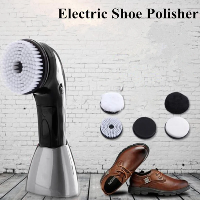 Портативный многофункциональный Хо использовать держать электрический прибор для чистки обуви автоматическая Чистка обуви Уход за кожей портативное использование-E