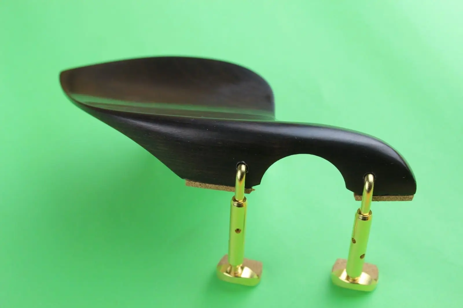 5pcs New Ebony 4/4 Violin Chin rest + Golden Screw, violin partsOther