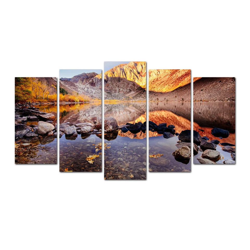

Nordic Style Canvas Art Print Watercolor Paintings Posters and Prints Autumn Leaves Wall Pictures for Home Decoration Wall Decor