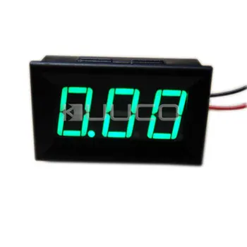

5 PCS/LOT DC Panel Meter DC 0 ~ 5A Green Led Display Ammeter/Monitor Meter DC 12V 24V Current Meter/Ampere Meter/Tester