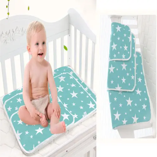 Online Bayi Anak anak Tahan Air Pelindung Kasur Lembar Seprai Popok Popok Pad Bayi Kapas Bernapas Crib Sheet Cover Harga Bayi Anak anak Tahan Air Pelindung Kasur Lembar Seprai Popok Popok Pad Bayi Kapas Bernapas Crib Sheet Cover