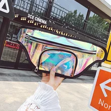 Новинка голографические поясные сумки женские розовые серебряные поясные сумки женские поясные сумки черные геометрические поясные сумки лазерный нагрудный чехол для телефона