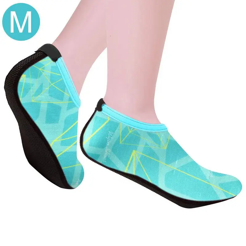 

Spring Summer Swim Shoes Beach Shoes Womens Mens Outdoor Non-Slip Quick-Drying Beach Shoes Water Sports Aqua Beach Surfing Slip