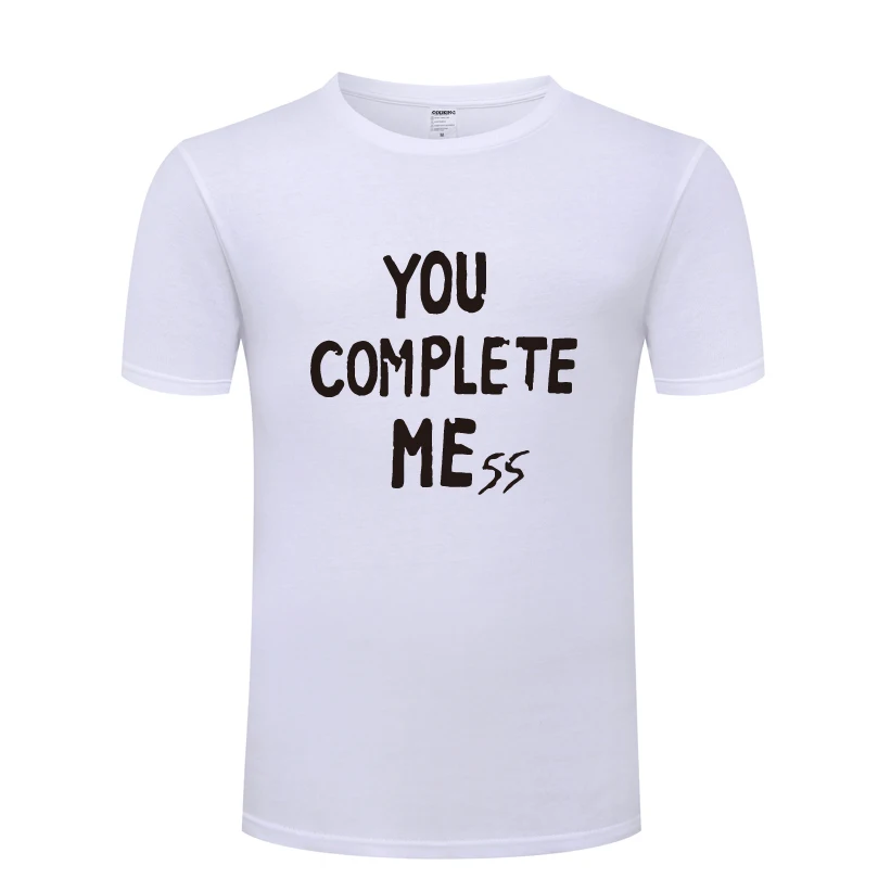 You Complete Mess - 5 Seconds of Summer 5SOS Mens Men T Shirt Tshirt 2018 New Short Sleeve O Neck Cotton Casual T-shirt Top Tee | Мужская