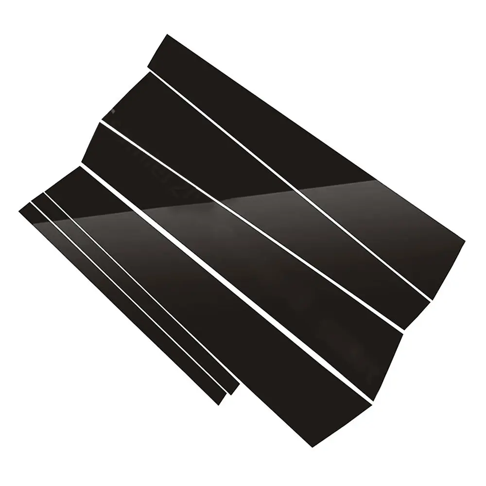 

6PCS Middle BC Column sticker for Honda Accord 2013-2017 Sedan 4-Door Mirror Effect Window Center Pillar Cover For Honda