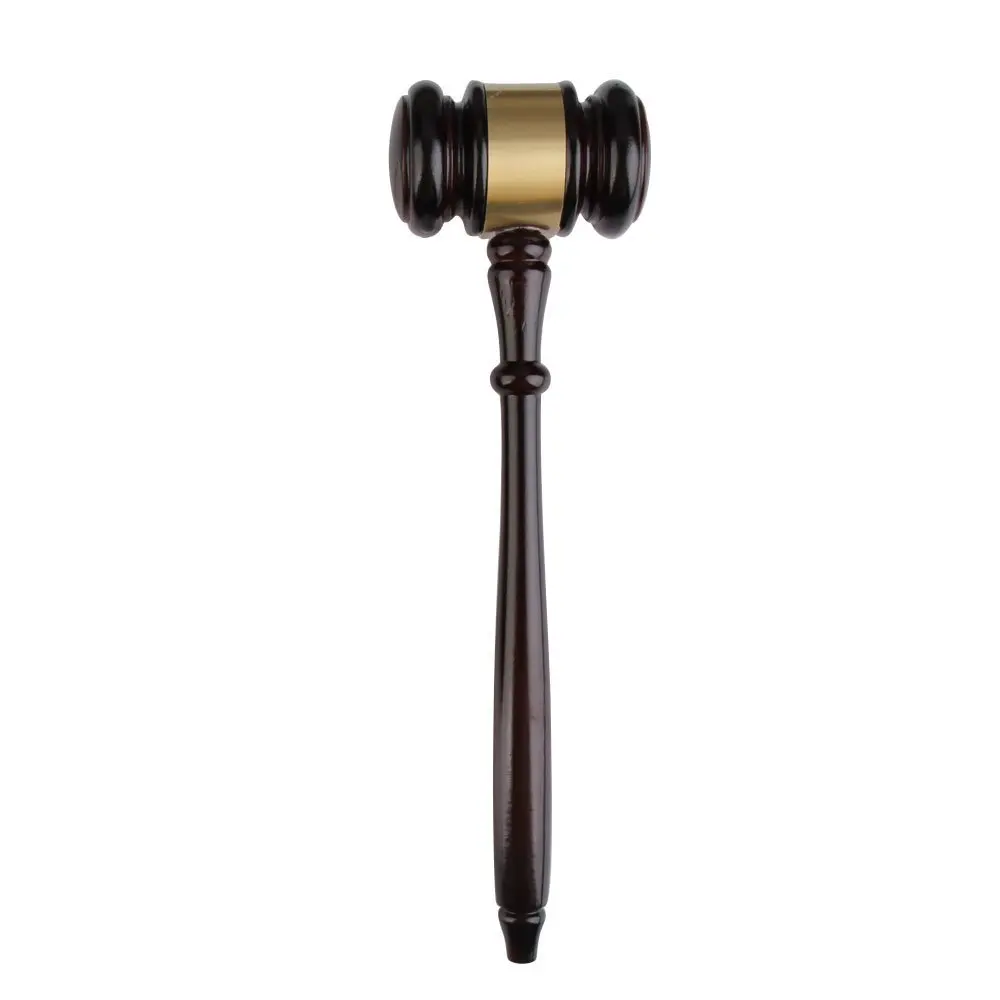 AYHF-деревянный молот с молотком для судейского аукциона со звуковым блоком для защитника