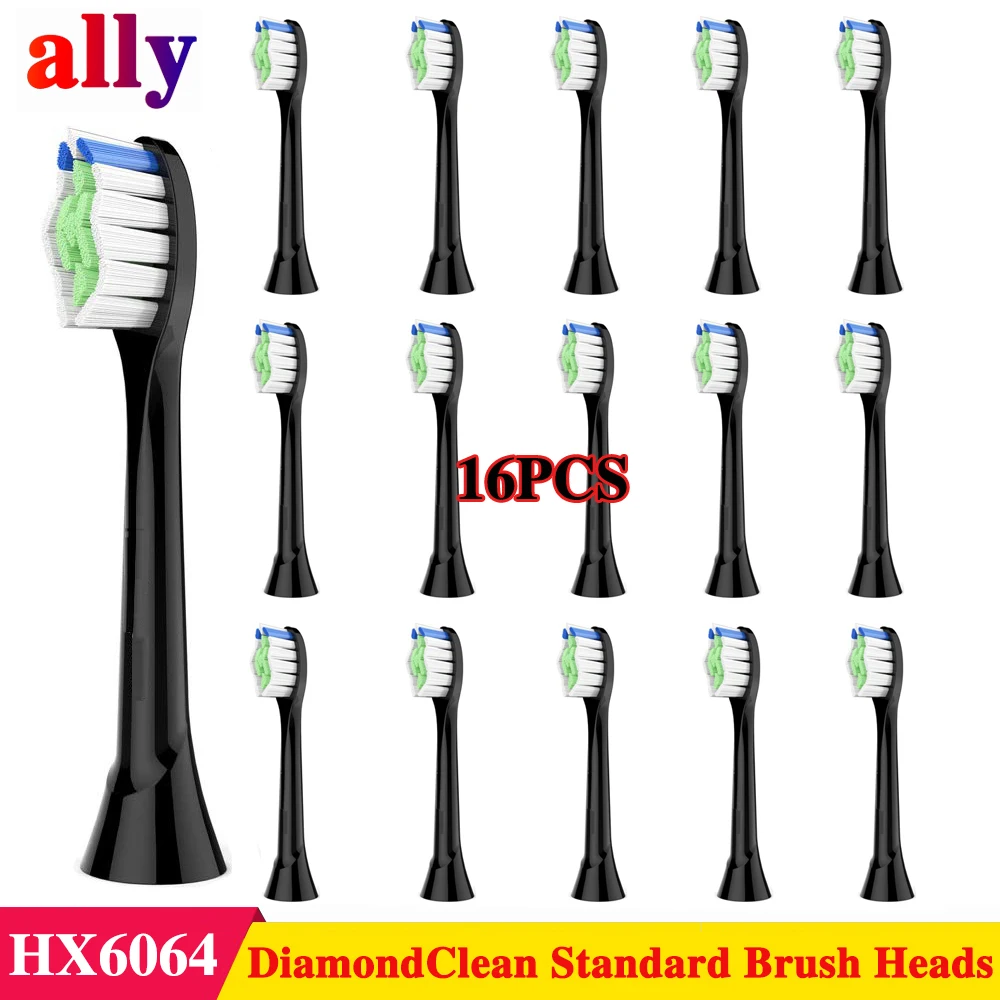 

Replacement Toothbrush Heads Compatible with Philips Sonicare , fits 2 Series Plaque Control DiamondClean EasyClean Essence+