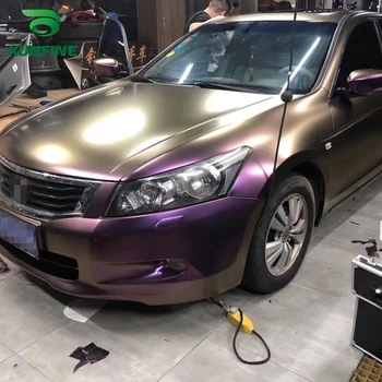 

Car Styling Wrap Electro-optic Purple sauce Car Vinyl film Body Sticker Car sticker With Air Free Bubble For Motorcycle Car Part