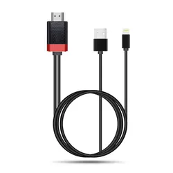 Lightning/Преобразование HDMI линии для iPad/iPhone/для подсоединения к телевизору проектор с экраном