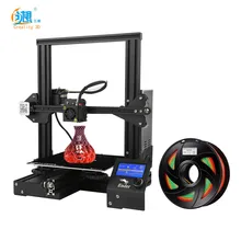 Creality 3D Ender-3 Высокоточный DIY 3d принтер самосборка 220*220*250 мм размер печати+ 1 рулон PLA нити принтера