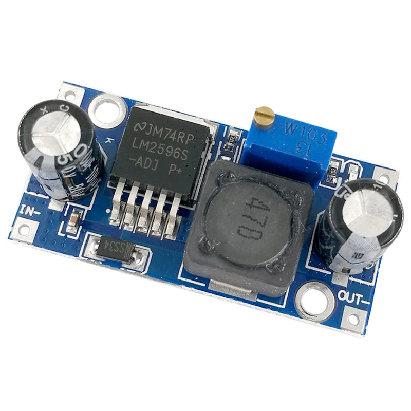 

DC-DC 3A Buck Converter Step Down Diy Kit Electronic PCB Board Module LM2596 Power Supply Board Output 4V-35V 1.23V-30V 150KHz