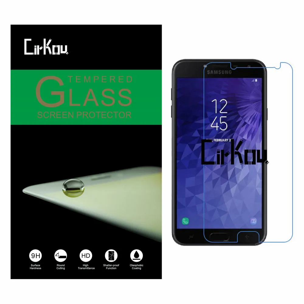 For Samsung Galaxy J4 J400F J400G 2018 2.5D 0.33mm 9H Hardness Anti-Burst 100% Tempered Glass Screen Protector Protective Film | Мобильные