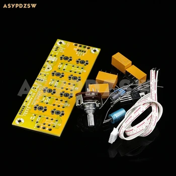 

4-way Preamplifier signal input switching DIY kit Amplifier audio input selection kit (No RCA)