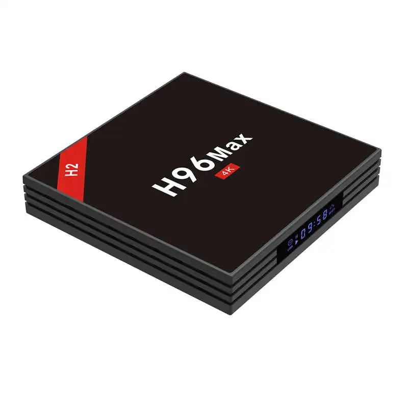 H96MAX-H2B Android 7,1 Smart ТВ Box Amlogic RK3328 4 ядра Wi-Fi 2,4G/5G 4 K Видео Медиа плейер Live HD IPTV/VOD EPG Netfl