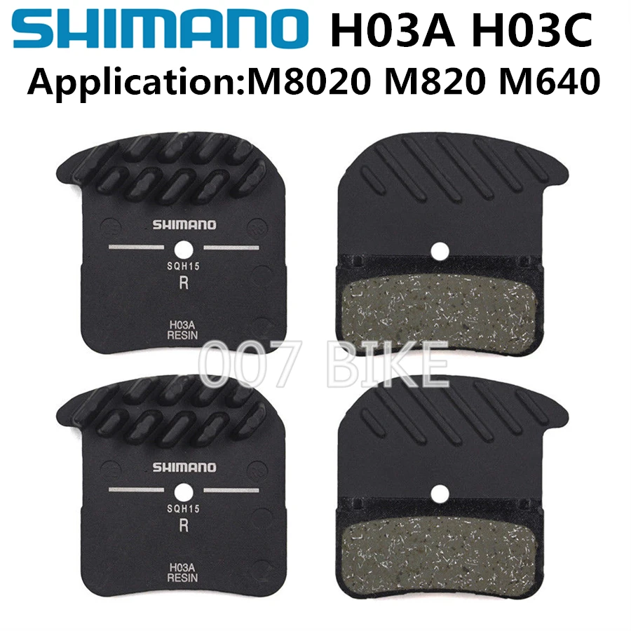 Колодки SHIMANO H01A DEORE XT SAINT ZEE H03A H03C D03S D01S охлаждающий плавник Ice Tech тормозная колодка