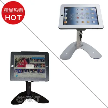 

for 10.2 iPad table security rotation stand display locking enclosure mount desktop kiosk for mini/ air/ 9.7/10.5/12.9 inch pro