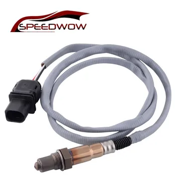 

SPEEDWOW 5 Wire Oxygen Sensor Lambda Air Fuel Ratio Sensor Lambda Oxygen Sensor 0258017025 LSU 4.9 for Ford Chevy Honda Toyota