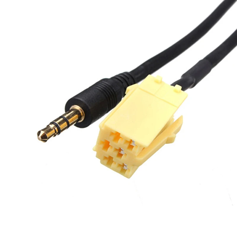 Biurlink 150 см автомобильный завод стерео 3 5 мм разъем Aux in Bluetooth кабель адаптер мини ISO