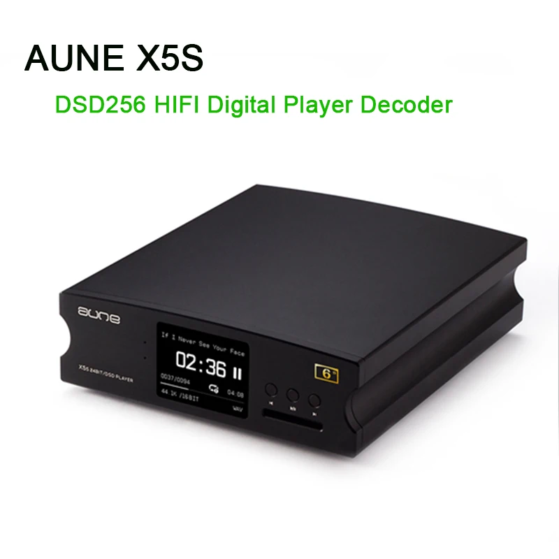 AUNE X5S Hifi Цифровой аудио плеер декодер AK4490 DSD USB DAC усилитель 24 бит/192 K