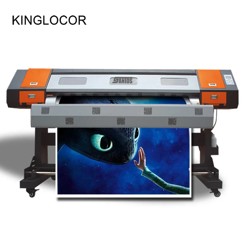 

affordable Free shipping wide format printing machine 1600mm Eco Solvent Printer single DX5 print head