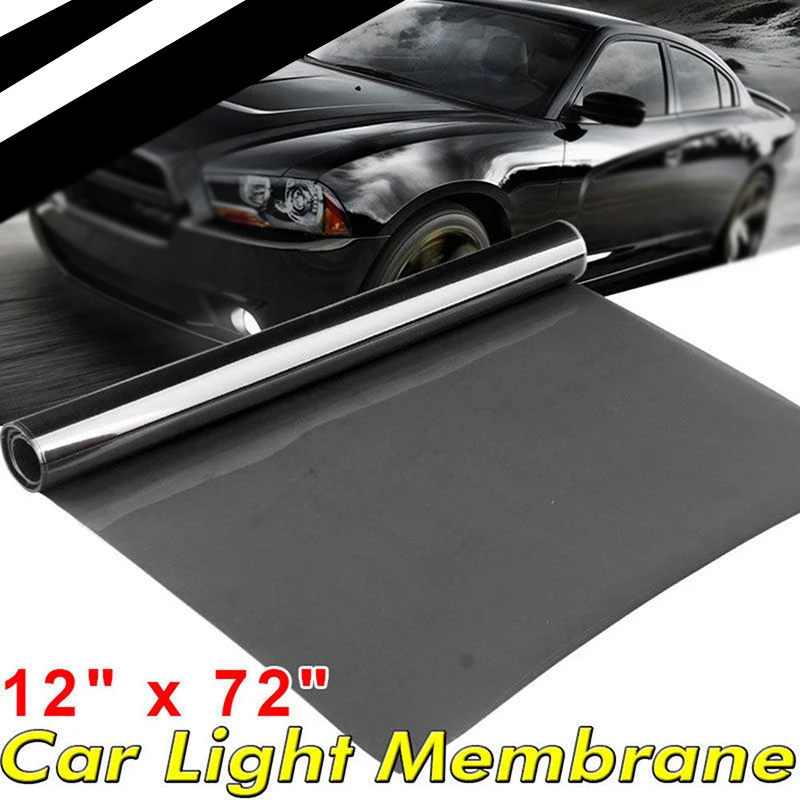 

2019 Auto Car Smoke Fog Light Headlight Taillight Tint Vinyl Film Sheet Sticker