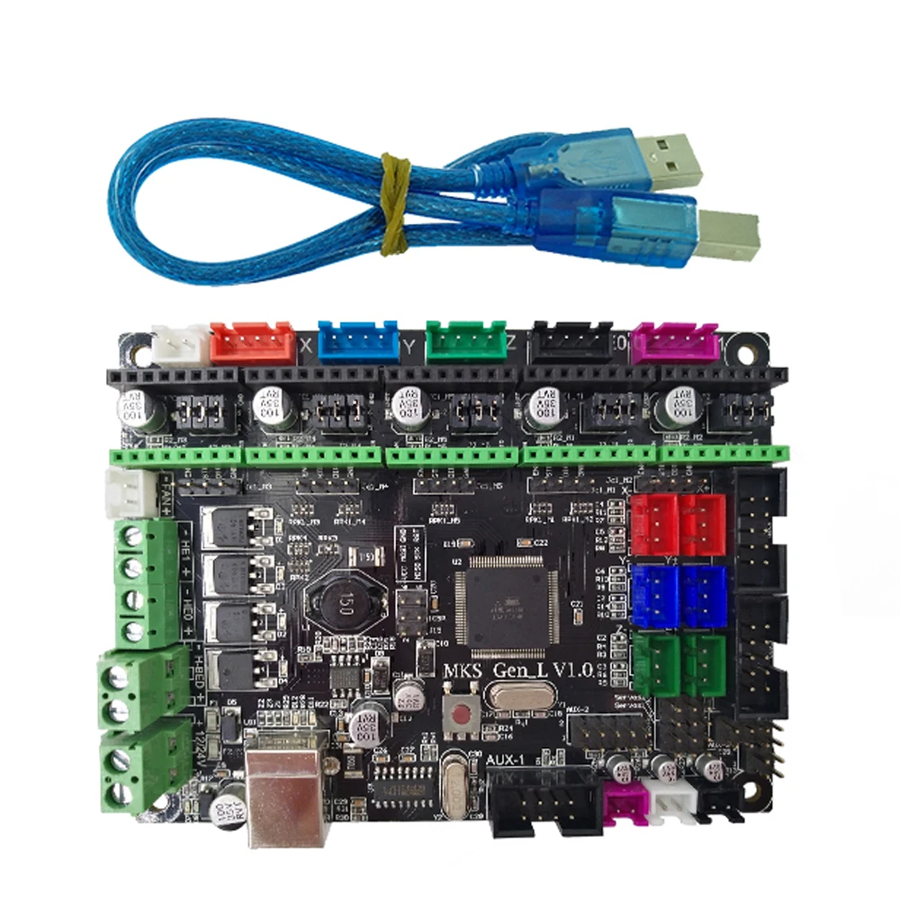 

3D Printer Platform MKS Gen-L DIY Electronic Devices Smooth Controller Panel Compatibility Drivers Control Board