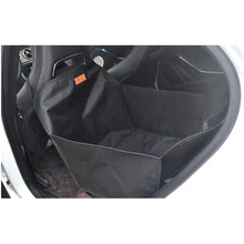 Портативный складной ПЭТ протектор чехол на заднее сиденье автомобиля коврик подходит для средних собак, маленьких собак