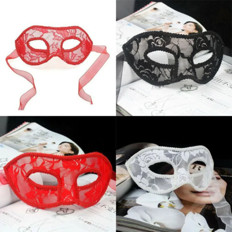 

Sexy Lace Eye Mask Venetian Masquerade Halloween Ball Party Fancy Dress Costume